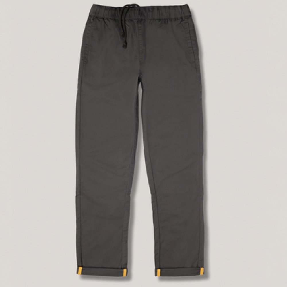 Pact Men's Woven Twill Roll Up Pant Color: Storm Size: Medium